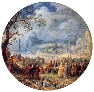 Kristi preken ved Genesaretsjøen, 1623.