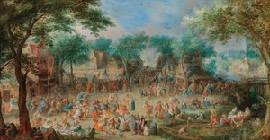 Landsbyfesten Saint George.