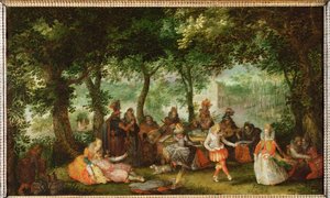 Partiet i landet av David Vinckeboons