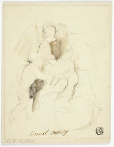 Den hellige familie i Escorial av David Wilkie
