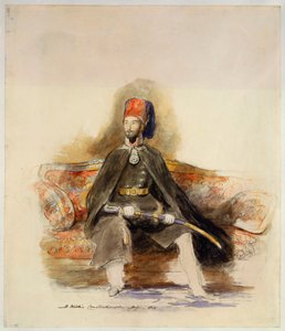 Portrett av Abd-Ul-Mejid, Sultan av Tyrkia, av David Wilkie