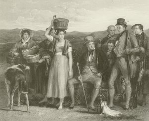 Sir Walter Scott og hans familie av David Wilkie