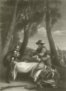 Sir Philip Sidneys død av David Wilkie