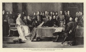 Hennes Majestet Dronningens første råd, Kensington Palace, 20. juni 1837