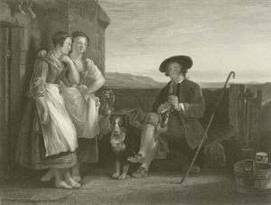 Den milde hyrden av David Wilkie