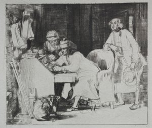 Den tapte kvitteringen, 1824. av David Wilkie