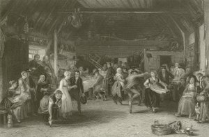 The Penny Wedding av David Wilkie