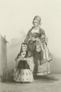 Senoritta og sykepleieren hennes av David Wilkie