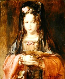 Den spanske jenta av David Wilkie