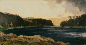 En Perthshire-elv av David Young Cameron