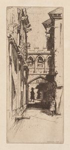 I Stirling Castle eller et skotsk palass (Un Palais Ecossais) av David Young Cameron