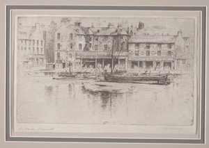 Gamle hus, Greenock av David Young Cameron