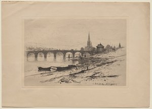 Perth Bridge av David Young Cameron