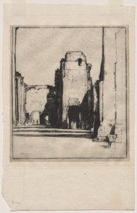 Tepidarium, Caracalla-badene av David Young Cameron
