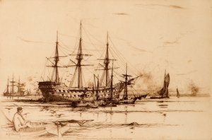 Den gamle hevnen (etsing) av David Young Cameron