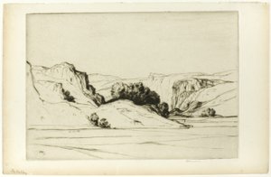 The Valley (også kjent som Glencrutten) av David Young Cameron