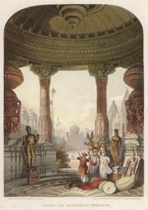 Hindoo og Mahomedan-bygninger av David after Roberts