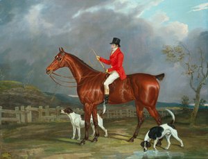 A Huntsman and Hounds, 1824