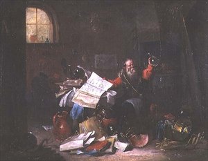 Alkymisten av David the Elder Teniers
