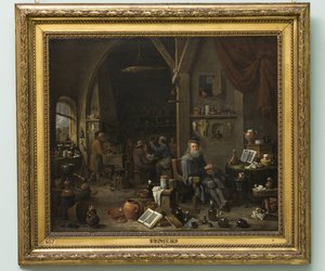En alkymist, senere 1670-tallet (olje på lerret) av David Teniers the Younger