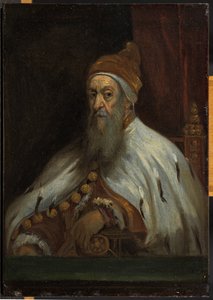 Portrett av en doge (etter Jacopo Tintoretto (tilskrevet)) av David Teniers the Younger