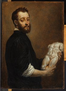 Portrett av en skulptør, etter Giovanni Battista Moroni