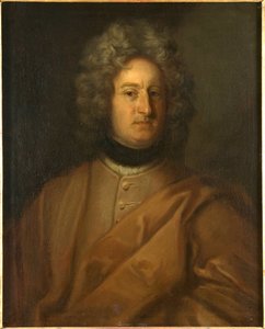 Christopher Polhammar (Pohlem), forstander, oppfinner og svensk industrimann - Portrett av Christopher Polhem (1661-1751), av Krafft, David, von (1655-1724). Olje på lerret. Mål: 78x63,5 cm. Nationalmuseum Stockholm