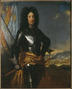 Le comte Adam Ludvig Lewenhaupt, general suedois - Portrett av grev Adam Ludvig Lewenhaupt (1659-1719), av Krafft, David, von (1655-1724). Olje på lerret. Mål: 144x117 cm. Nationalmuseum Stockholm av David von Krafft