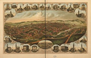York, Pa. av Davoust A. Hoen and Co. Kern