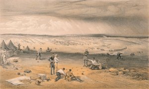 3. divisjons leir, 9. juli 1855.