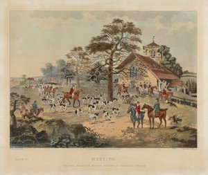 [Revejakt] sett på fire: (1) Meeting / Oberst Jollyffe's Hounds Meeting of Chipstead Church