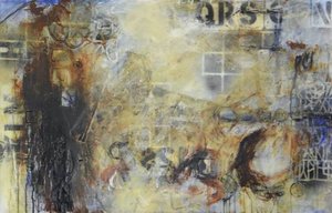 Abstrakt urban grunge av Deb Chaney