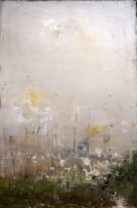 Tåkete, abstrakt landskap