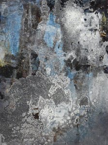 Forvitret blå grunge av Deb Chaney