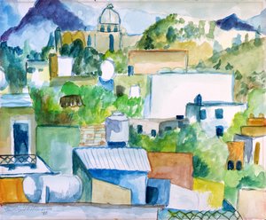 San Miguel-utsikten av Deborah Eve Alastra