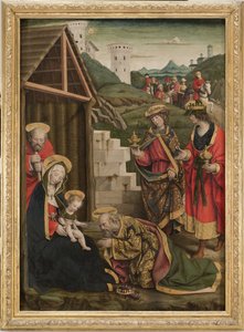 Tilbedelse av magiene, ca. 1496-1500