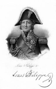 Louis Philippe I, konge av Frankrike, 1800-tallet.