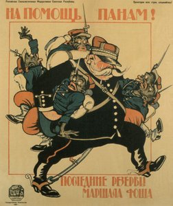 Til hjelp for panner. De siste reservene til Marshal Foch Poster, 1920