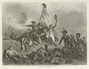 Slaget ved Jemappes av Denis Auguste Marie Raffet