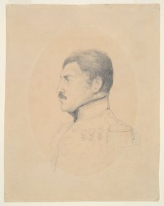 Portrett av general Pelissier av Denis Auguste Marie Raffet
