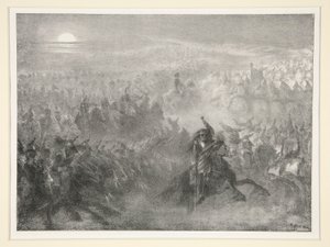 Nattgjennomgang av Denis Auguste Marie Raffet