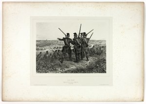 Saint Peter!, fra Souvenirs of Italy: Ekspedisjon fra Roma av Denis Auguste Marie Raffet