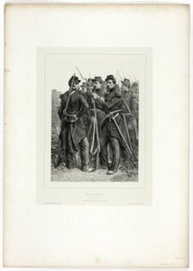 Sappers, fra Souvenirs of Italy: Roma Expedition av Denis Auguste Marie Raffet