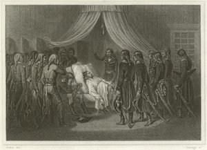 General Hoches død av Denis Auguste Marie Raffet