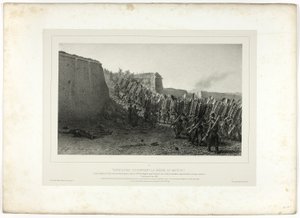 Workers Crowning the Breach of Bastion 7, fra Souvenirs d