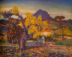 Pæretre i blomst, 1913 1932