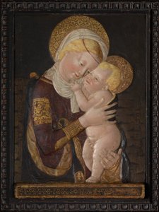 Jomfru og barn av Desiderio da Settignano