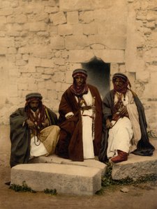 Beduiner fra Jordan-distriktet, Det hellige land av Detroit Photographic Co.