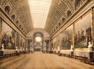 Gallery of Battles, Versailles, ca. 1890-1900 (fotokrom) av Detroit Publishing Co.