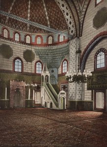 Gazi Husrev-beg-moskeen, Sarajevo, 1905 av Detroit Publishing Co.